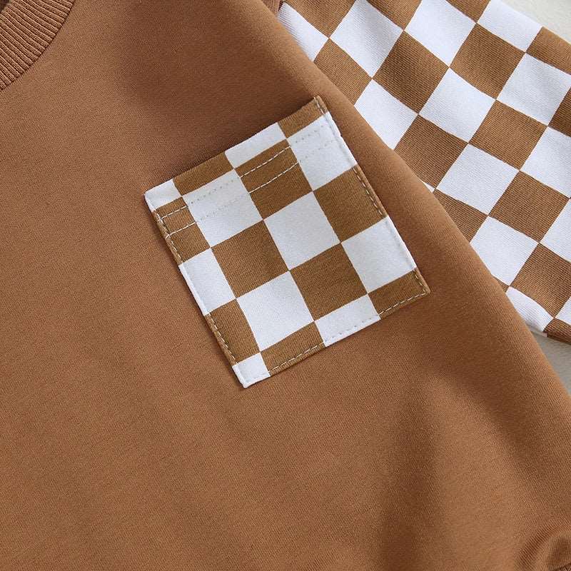 Checkered Lounge Set
