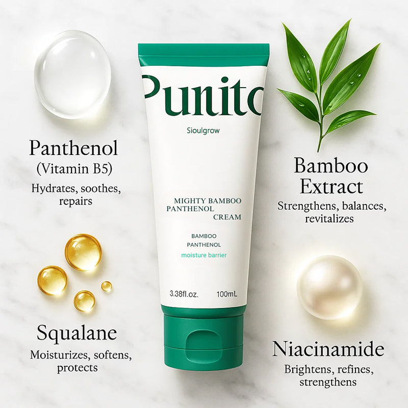🔥LAST DAY 50% OFF⚡Mighty Bamboo Panthenol Cream