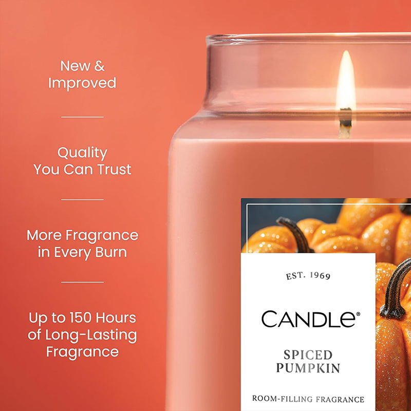 🎁Today Only $6.99/Piece ✨Halloween Candle Spiced Pumpkin, Fall Scented Candle