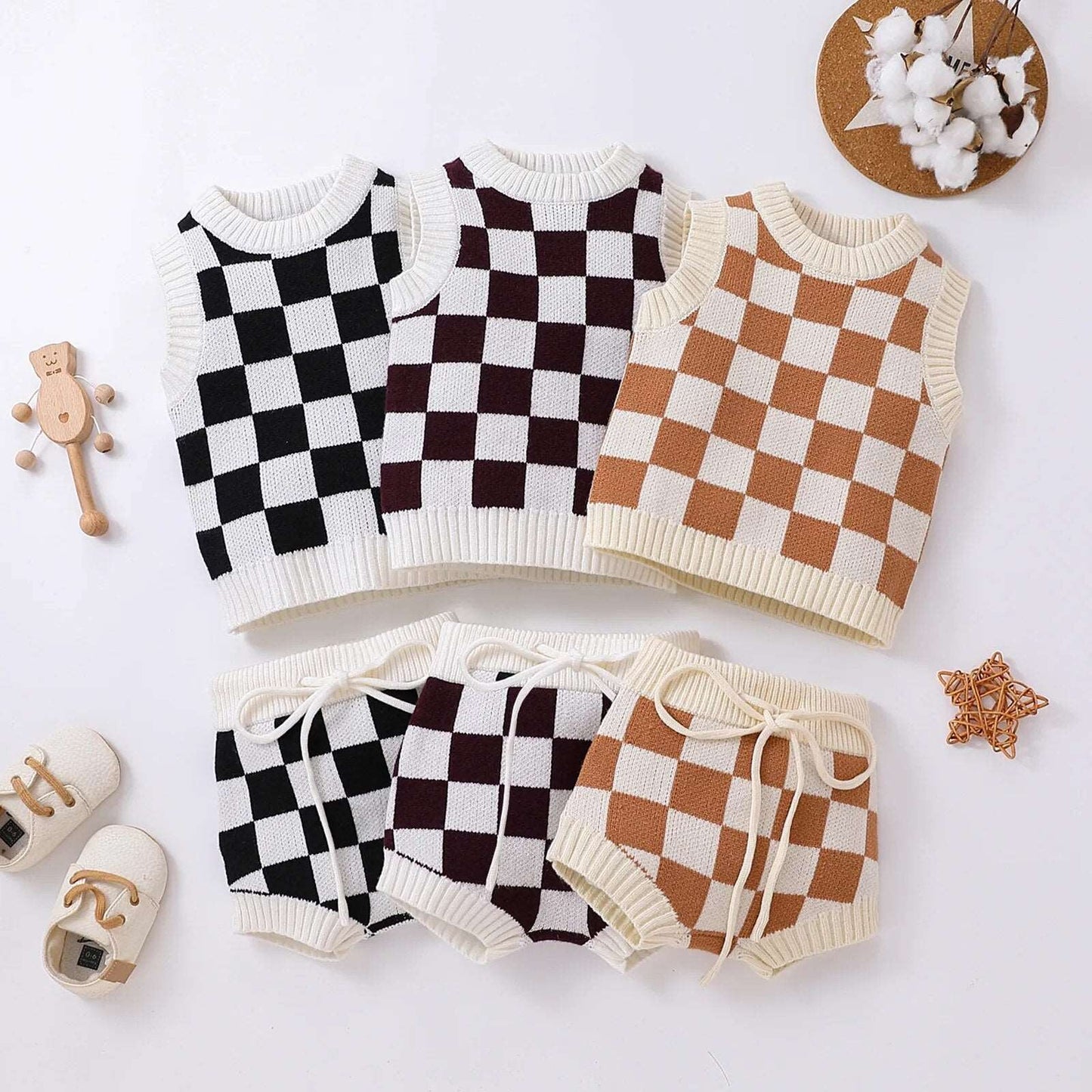 Checkered Summer Set