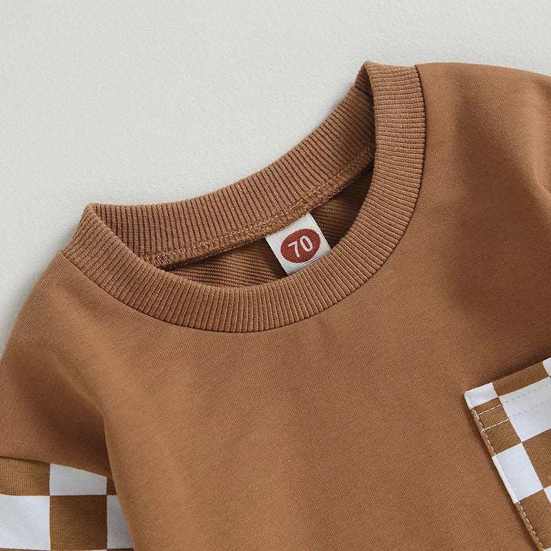 Checkered Lounge Set