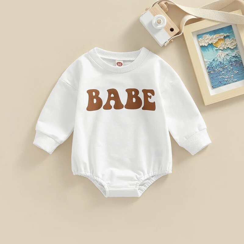 Babe Long Sleeve Romper