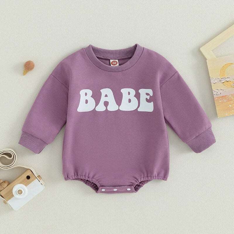 Babe Long Sleeve Romper