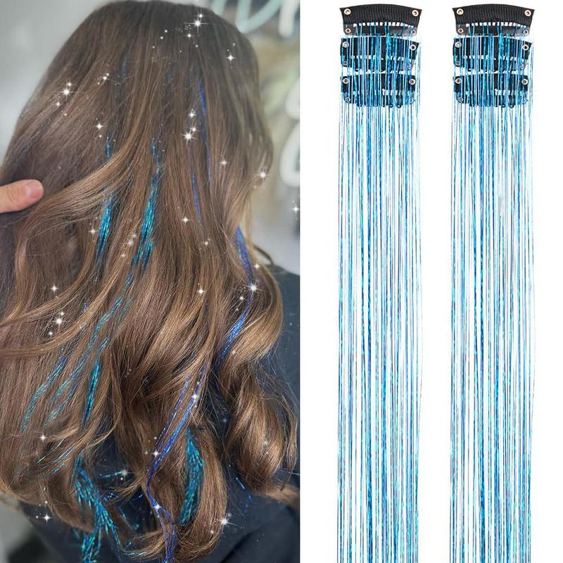 ✨Now 50% OFF⚡Glitter Clip-in Hair Extensions Party Decoration