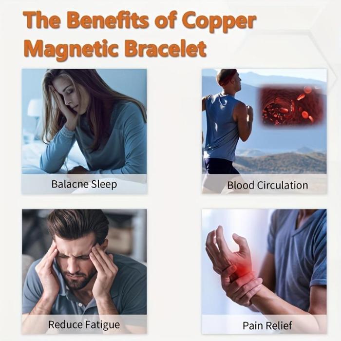 🔥🔥LAST DAY 70% OFF-Copper Magnetic Power — Boost Circulation, Banish Fatigue
