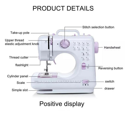 🔥Final 3 Hours: 50% OFF🏆Multifunctional Household Sewing Machine
