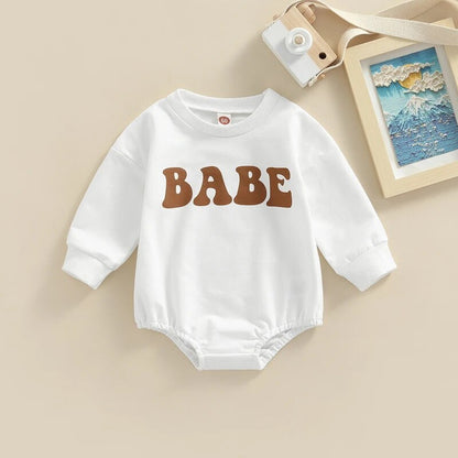 Babe Long Sleeve Romper
