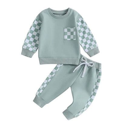Checkered Lounge Set
