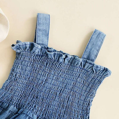 Denim Romper